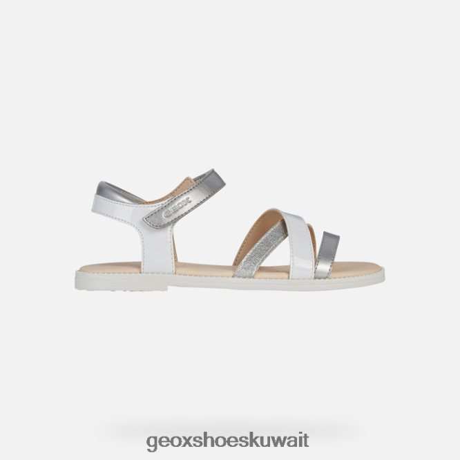 Geox BLL84T1225 Sandal Karly Girl White