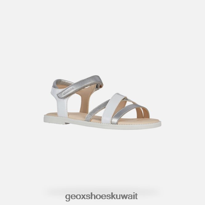 Geox BLL84T1225 Sandal Karly Girl White