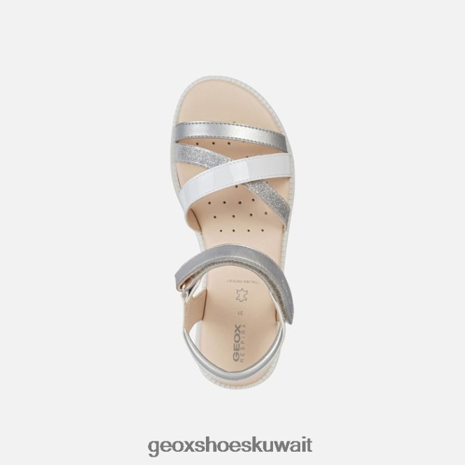 Geox BLL84T1225 Sandal Karly Girl White