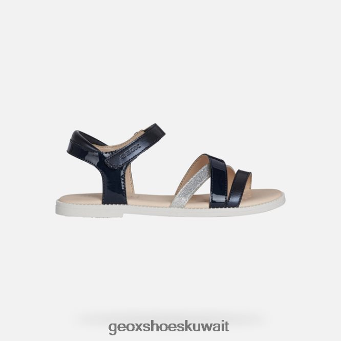 Geox BLL84T1226 Sandal Karly Girl Navy