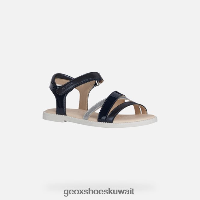 Geox BLL84T1226 Sandal Karly Girl Navy