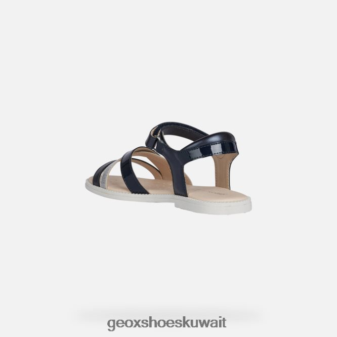 Geox BLL84T1226 Sandal Karly Girl Navy