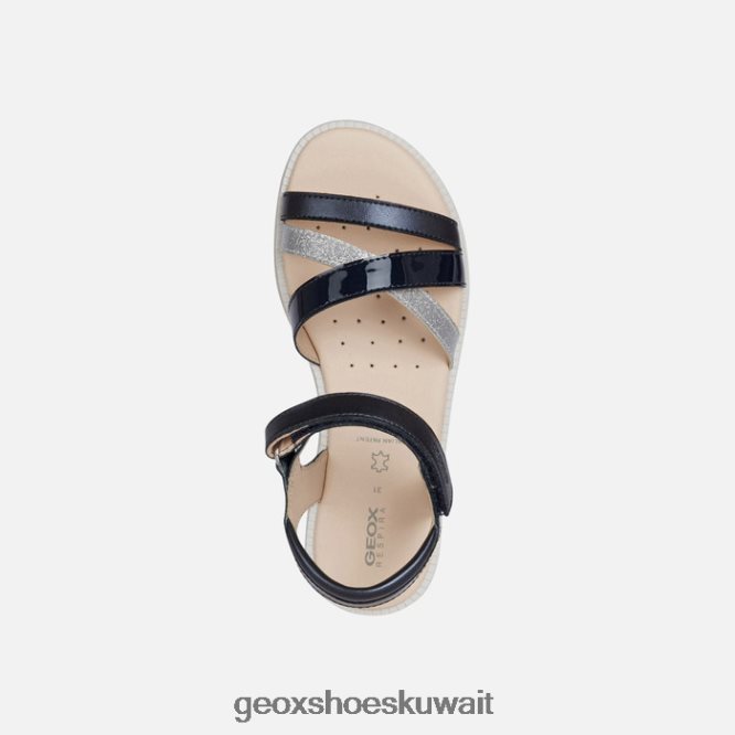 Geox BLL84T1226 Sandal Karly Girl Navy