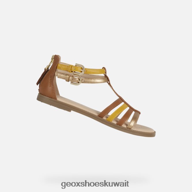 Geox BLL84T1237 Sandal Karly Girl Caramel