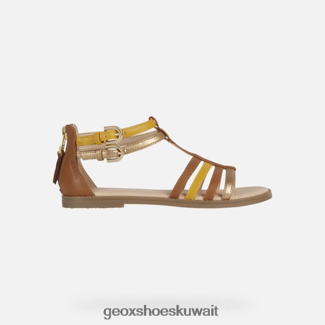Geox BLL84T1237 Sandal Karly Girl Caramel