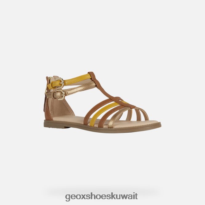 Geox BLL84T1237 Sandal Karly Girl Caramel