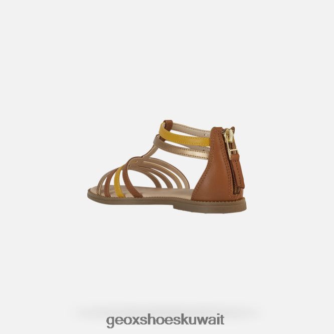Geox BLL84T1237 Sandal Karly Girl Caramel