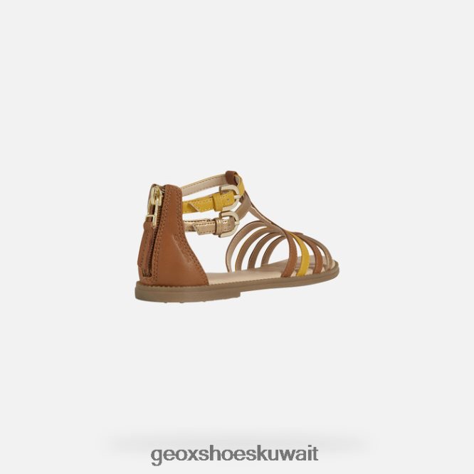 Geox BLL84T1237 Sandal Karly Girl Caramel