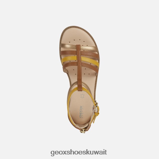 Geox BLL84T1237 Sandal Karly Girl Caramel