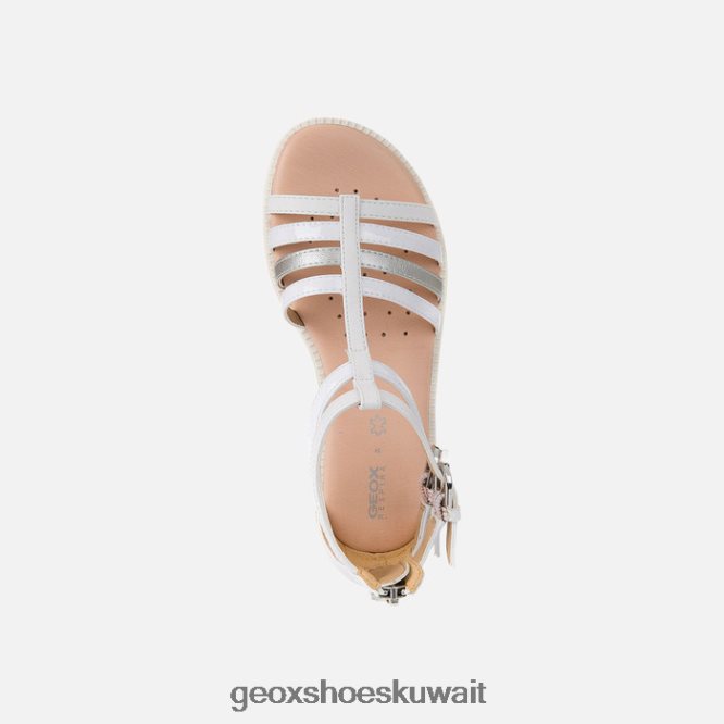 Geox BLL84T1872 Sandal Karly Girl White
