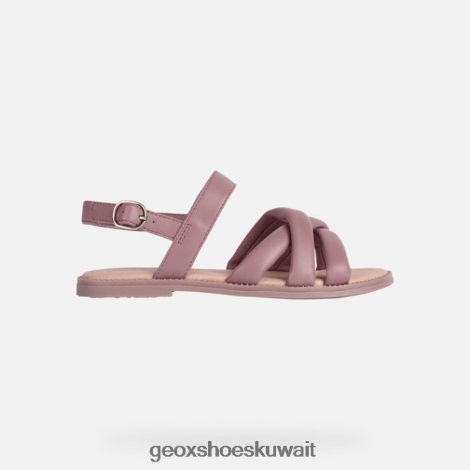 Geox BLL84T1881 Sandal Karly Girl Dark Rose