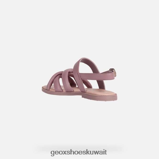 Geox BLL84T1881 Sandal Karly Girl Dark Rose