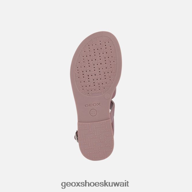 Geox BLL84T1881 Sandal Karly Girl Dark Rose