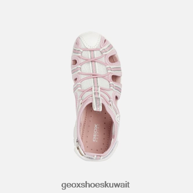 Geox BLL84T1883 Sandal Whinberry Girl White/Pink