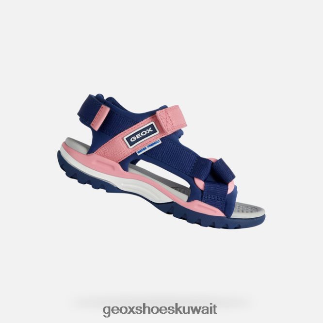 Geox BLL84T1885 Borealis Girl Navy/Light Coral