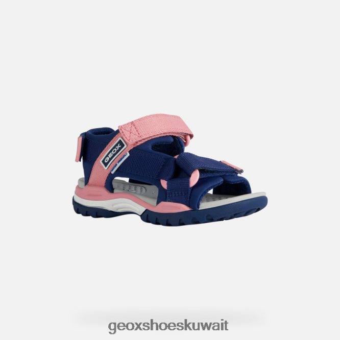 Geox BLL84T1885 Borealis Girl Navy/Light Coral