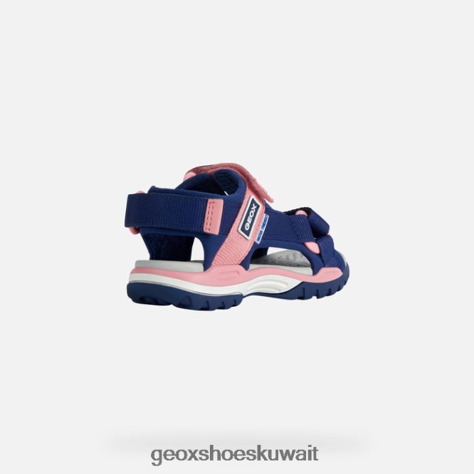Geox BLL84T1885 Borealis Girl Navy/Light Coral