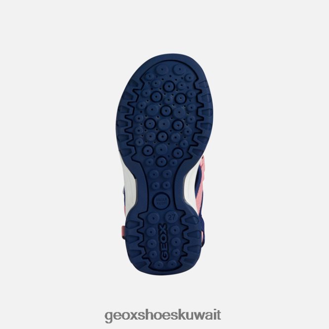 Geox BLL84T1885 Borealis Girl Navy/Light Coral