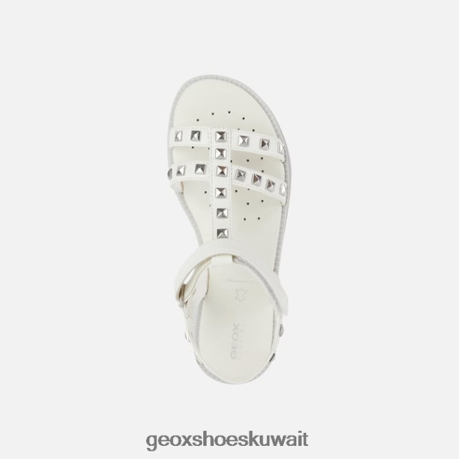 Geox BLL84T1900 Sandal Karly Girl White
