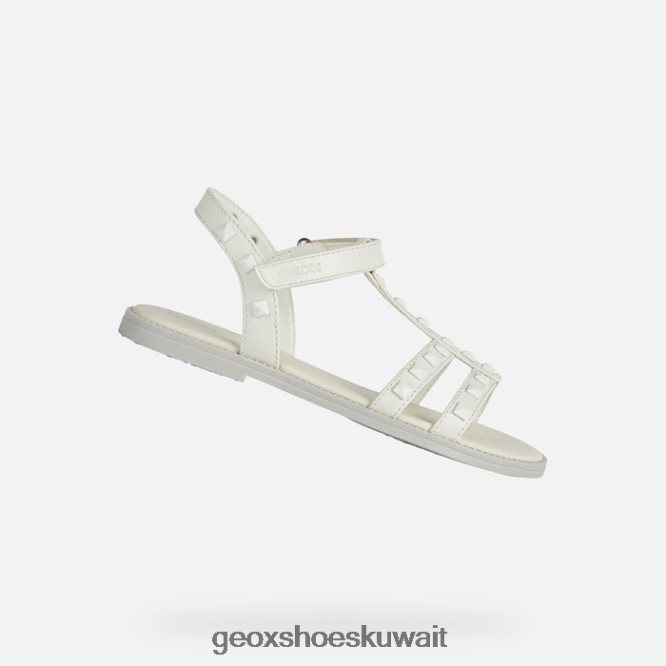 Geox BLL84T1901 Sandal Karly Girl White