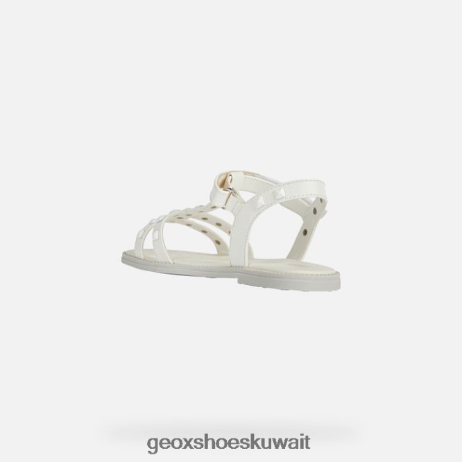 Geox BLL84T1901 Sandal Karly Girl White