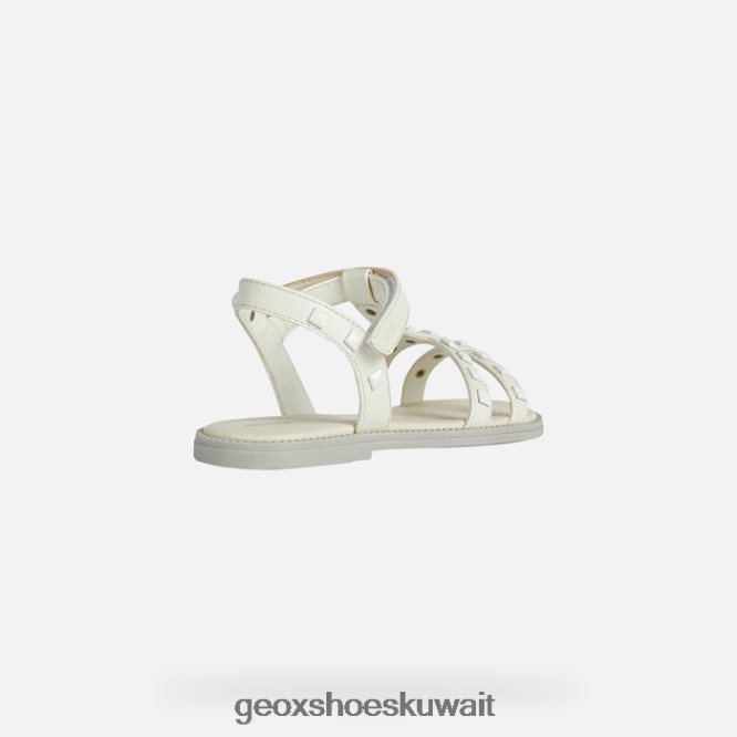 Geox BLL84T1901 Sandal Karly Girl White