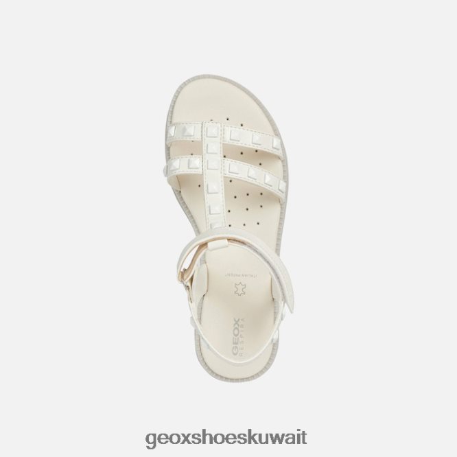 Geox BLL84T1901 Sandal Karly Girl White