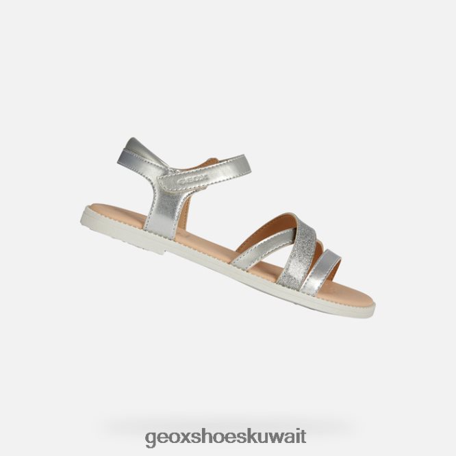 Geox BLL84T1904 Sandal Karly Girl Silver