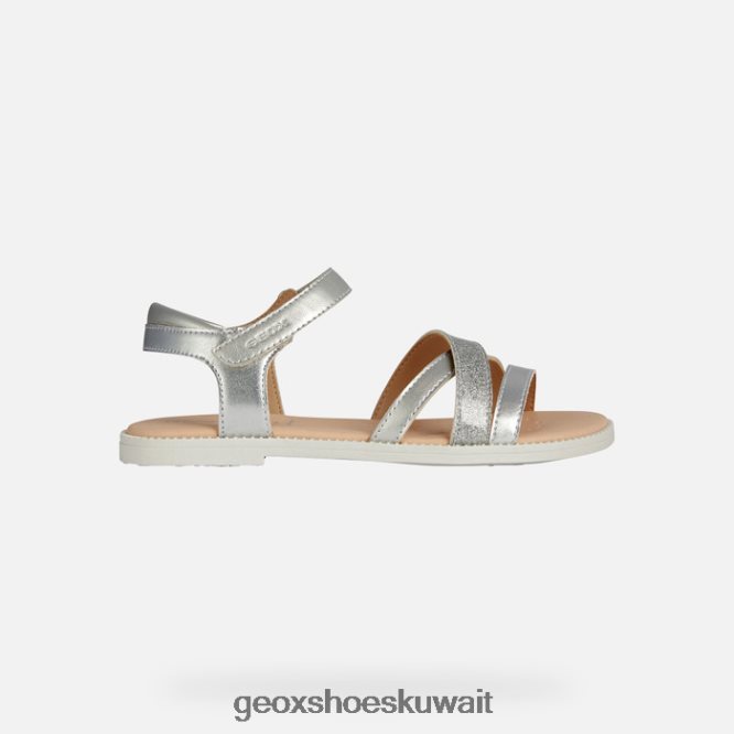 Geox BLL84T1904 Sandal Karly Girl Silver