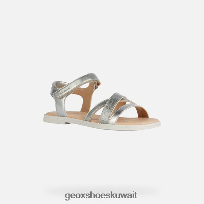 Geox BLL84T1904 Sandal Karly Girl Silver