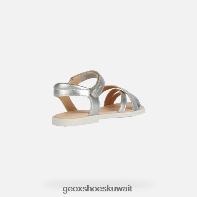 Geox BLL84T1904 Sandal Karly Girl Silver