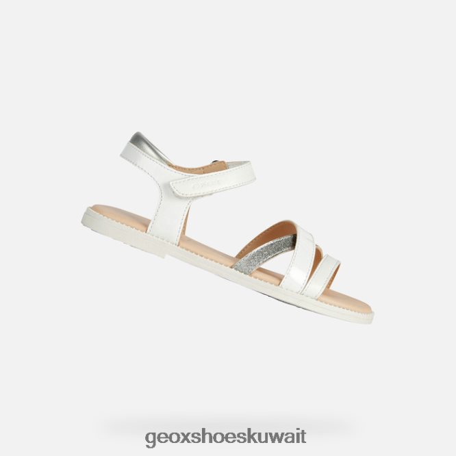 Geox BLL84T1905 Sandal Karly Girl White