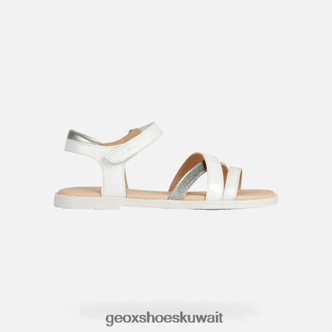 Geox BLL84T1905 Sandal Karly Girl White