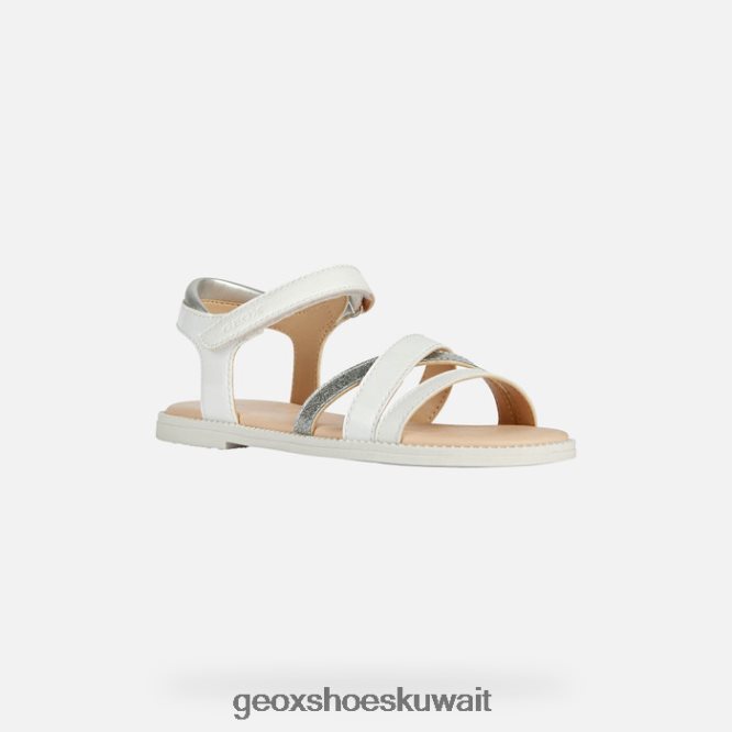 Geox BLL84T1905 Sandal Karly Girl White