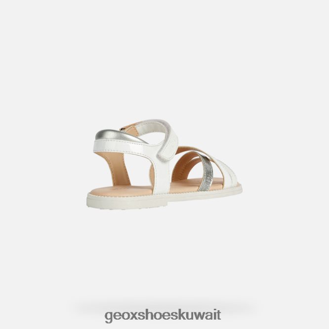 Geox BLL84T1905 Sandal Karly Girl White
