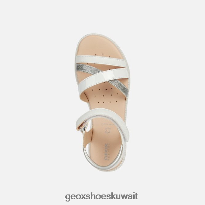 Geox BLL84T1905 Sandal Karly Girl White