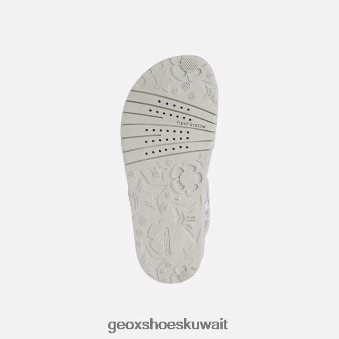 Geox BLL84T1940 Sandal Costarei Girl White/Pink