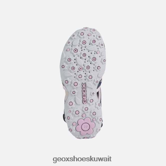 Geox BLL84T5 Roxanne Girl Navy/Pink