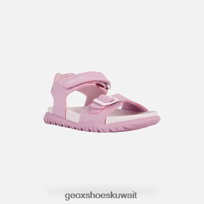 Geox BLL84T991 Sandal Fusbetto Junior Dark Pink/Light Lilac