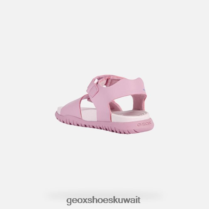Geox BLL84T991 Sandal Fusbetto Junior Dark Pink/Light Lilac