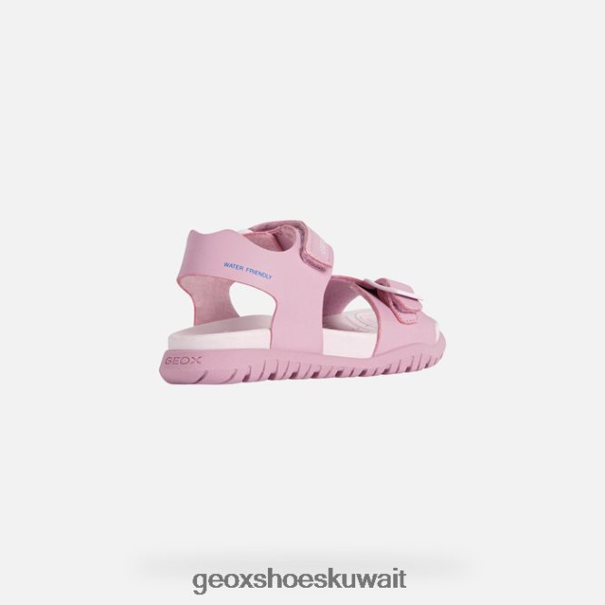 Geox BLL84T991 Sandal Fusbetto Junior Dark Pink/Light Lilac