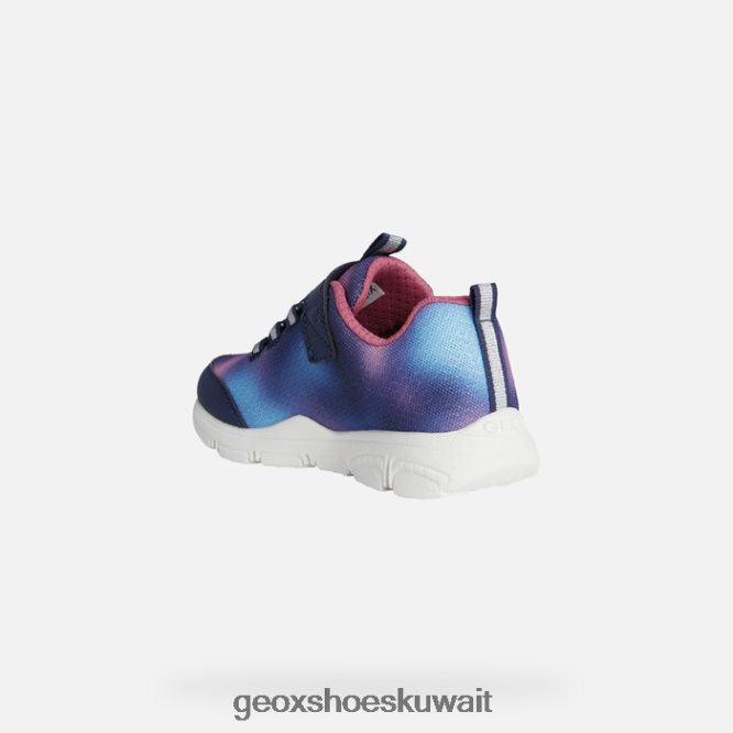 Geox BLL84T1001 New Torque Girl Navy/Fuchsia