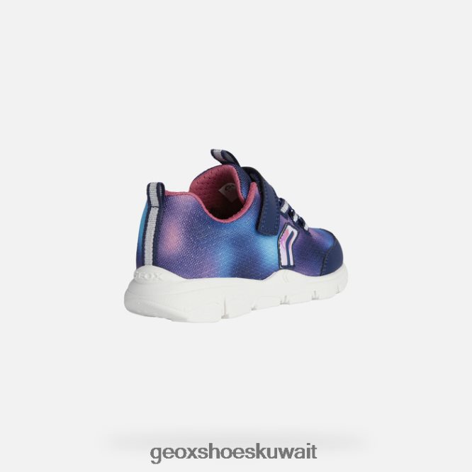 Geox BLL84T1001 New Torque Girl Navy/Fuchsia