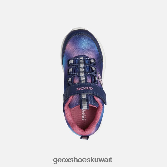 Geox BLL84T1001 New Torque Girl Navy/Fuchsia