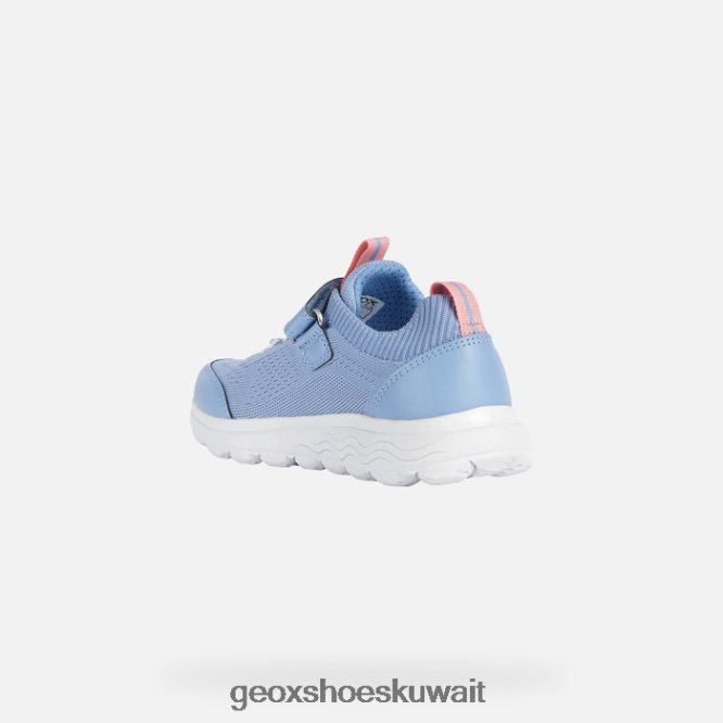 Geox BLL84T1005 Spherica Junior Indigo/Light Coral