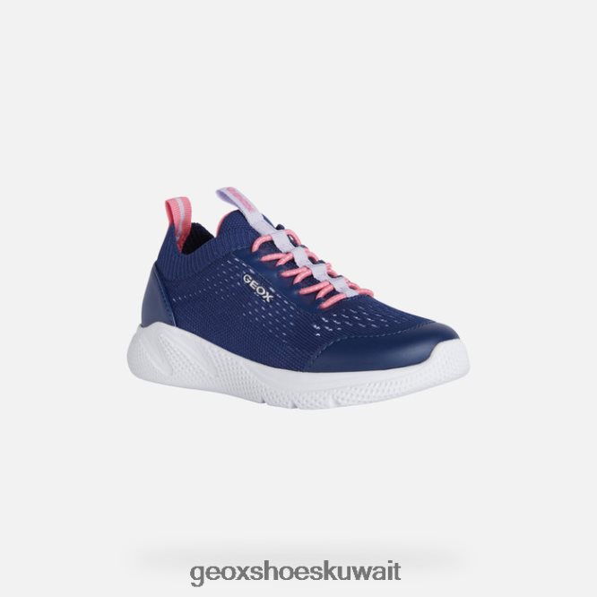 Geox BLL84T1056 Sprintye Junior Navy/Fuchsia