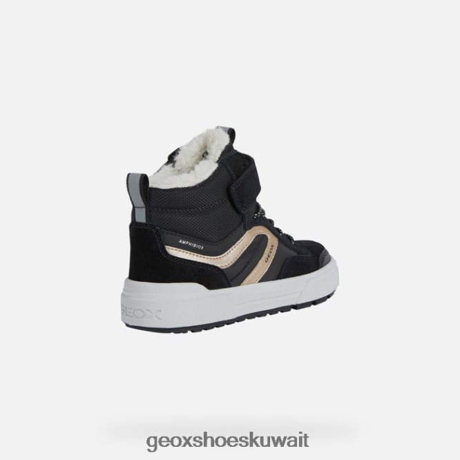 Geox BLL84T1066 Weemble Abx Junior Black/Platinum
