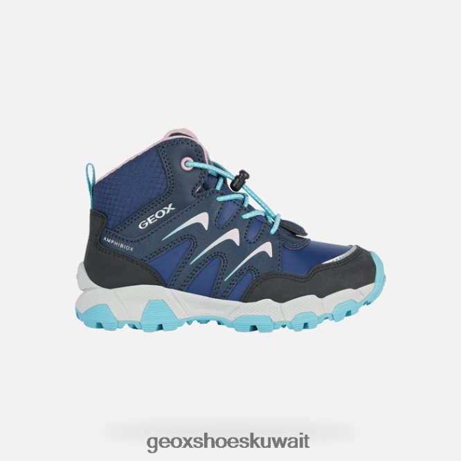 Geox BLL84T1079 Magnetar Abx Junior Navy/Watersea