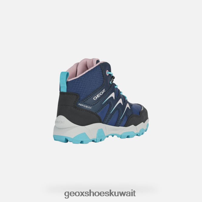 Geox BLL84T1079 Magnetar Abx Junior Navy/Watersea