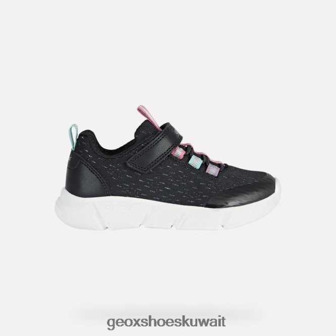 Geox BLL84T1089 Aril Girl Black/Multicolor